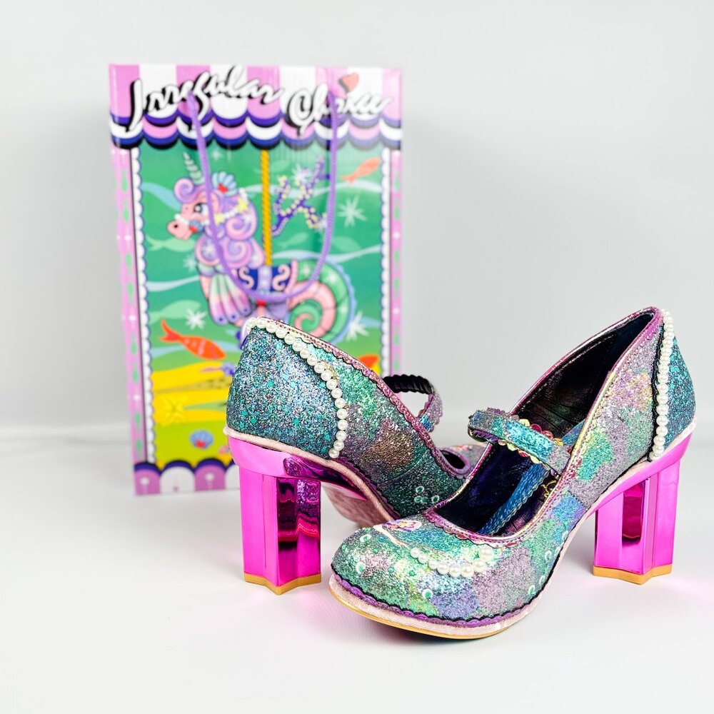 Irregular Choice Mer Magic Mermaid Heels – Size 39 / Rare